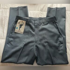 NWT Levi’s Vintage 70s 80s Deadstock Action Slacks Blue Gray 36x32 Career Office